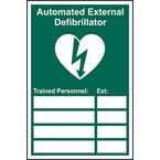Automated External Defibrillatortrained Personnel- Sav (200 X 300 Mm)