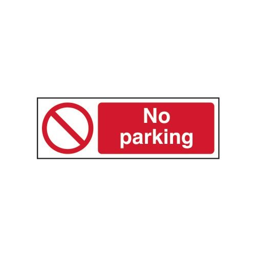 No Parking - Sav (300 X 100mm)