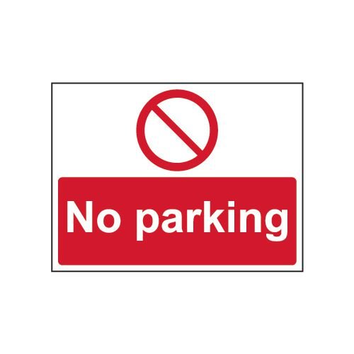 No Parking 1.2mm Recyclable Pp (600mm X 450mm)