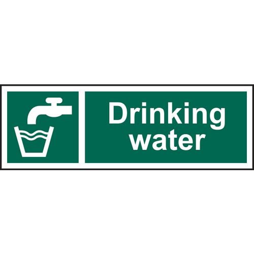 Drinking Water - 1.2mm Recyclable Pp (300 X 100mm)