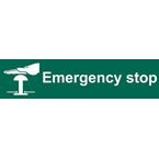 Emergency Stop - Sapp (200 X 50 Mm)