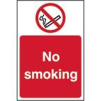 No Smoking - 1.2 mm Recyclable Pp (200 X 300 Mm)