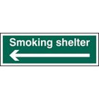 Smoking Shelter (arrowleft) - 1.2 mm Recyclable Pp (300 X 100 Mm)