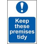 Keep These Premisestidy - Sapp (200 X 300 Mm)
