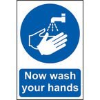 Now Wash Your Hands- Sapp (200 X 300 Mm)
