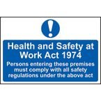 Health & Safety at Workact 1974 - Sapp (300 X 200 Mm)