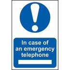in Case of Emergencytelephone - Sapp (200 X 300 Mm)