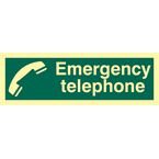 Emergency Telephone- Phs (300 X 100 Mm)
