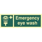 Emergency Eye Wash- Photolum. (300 X 100 Mm)