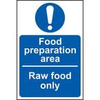Food Preparation Arearaw Food Only - 1.2 mm Recyclable Pp (100 X 150 Mm)