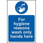 for Hygiene Reasons Washonly Hands Here - Sav (200 X 300 Mm)