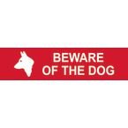 Beware of Thedog - Sapp (200 X 50 Mm)