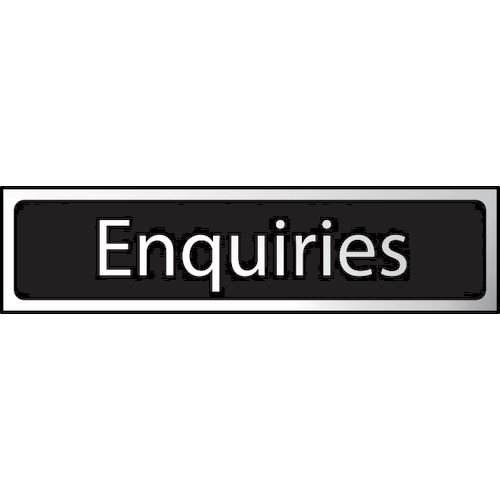 Enquiries - Chr (200 X 50mm)