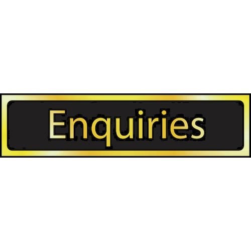 Enquiries - Pol (200 X 50mm)