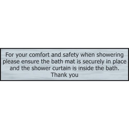 For Your Comfort And Safety - Sse Effect (200 X 50mm)