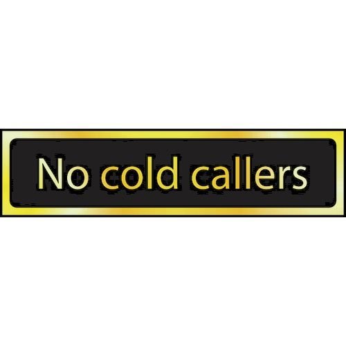 No Cold Callers - Pol (200 X 50mm)