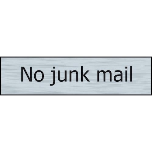 No Junkmail - Sse (200 X 50mm)