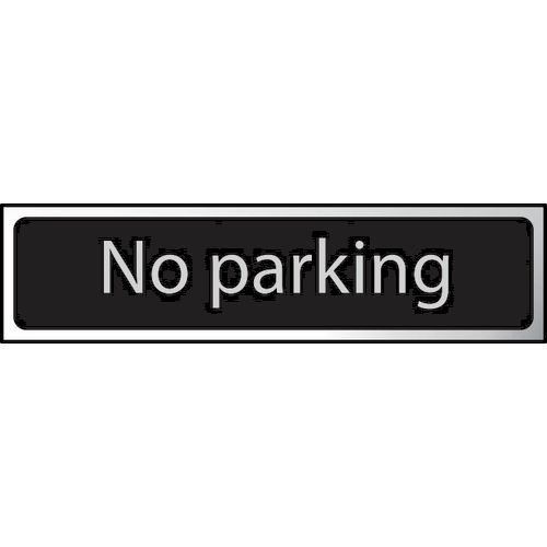 No Parking - Chr (200 X 50mm)