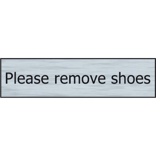 Please Remove Shoes- Sse (200 X 50 Mm)