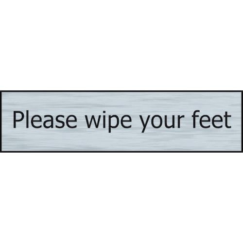Please Wipe Your Feet- Sse Effect (200 X 50 Mm)