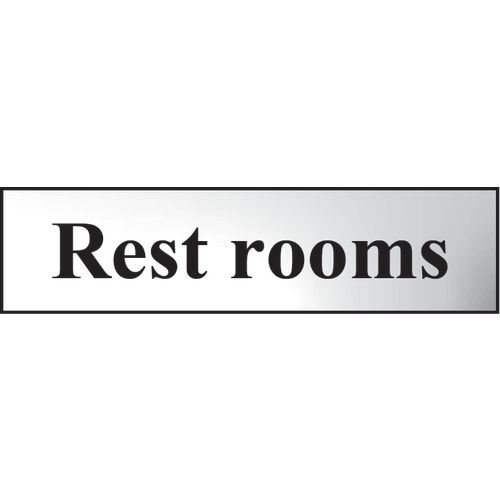 Rest Rooms - Chr (200 X 50mm)