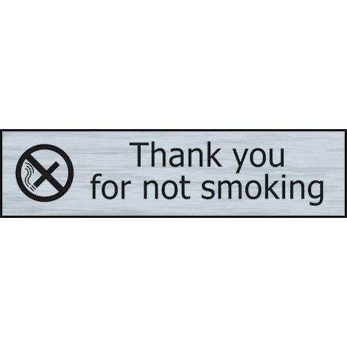 Thank You for Notsmoking - Sse (200 X 50 Mm)