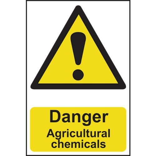 Danger Agriculturalchemicals - Sapp (200 X 300 Mm)