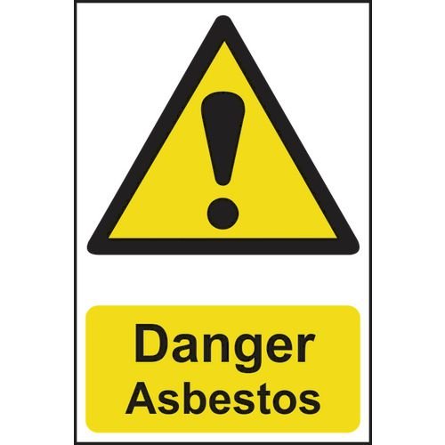 Danger Asbestos- Sapp (200 X 300 Mm)