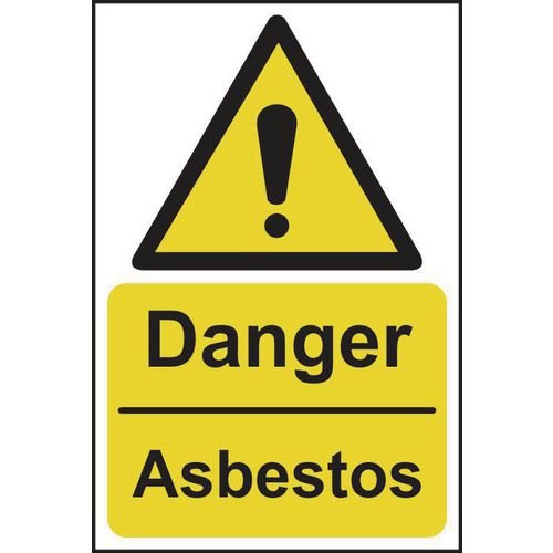 Danger Asbestos- Sav (400 X 600 Mm)