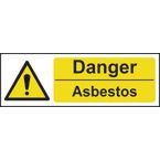 Danger Asbestos- Sav (600 X 200 Mm)