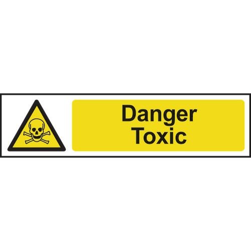 Danger Toxic - Sapp (200 X 50 Mm)