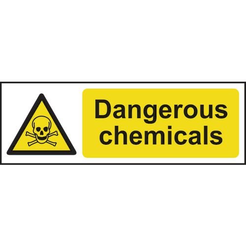 Dangerous Chemicals- 1.2 mm Recyclable Pp (600 X 200 Mm)