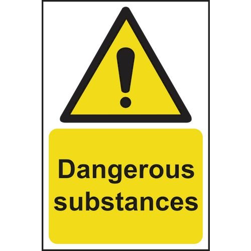 Dangerous Substances- 1.2 mm Recyclable Pp (200 X 300 Mm)