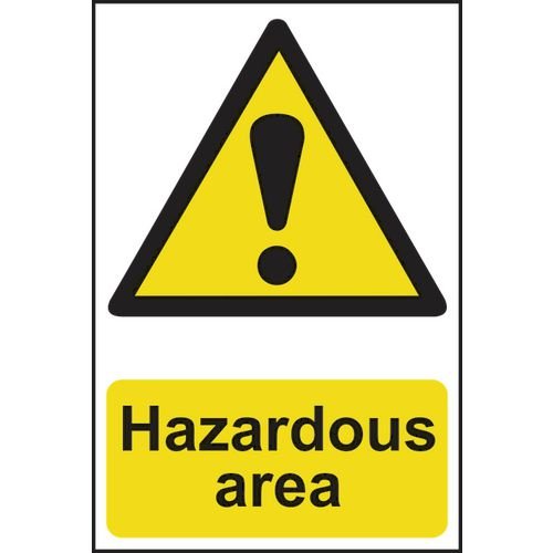 Hazardous Area - Pp (400 X 600mm)