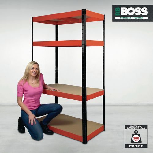RB BOSS Boltless steel shelving - 300kg per shelf