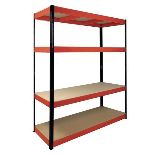 RB BOSS Boltless steel shelving - 500kg per shelf