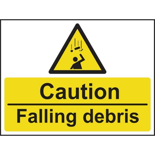 Caution Falling Debris - Sav (600 X 450mm)
