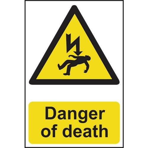 Danger Of Death - Sav (200 X 300mm)