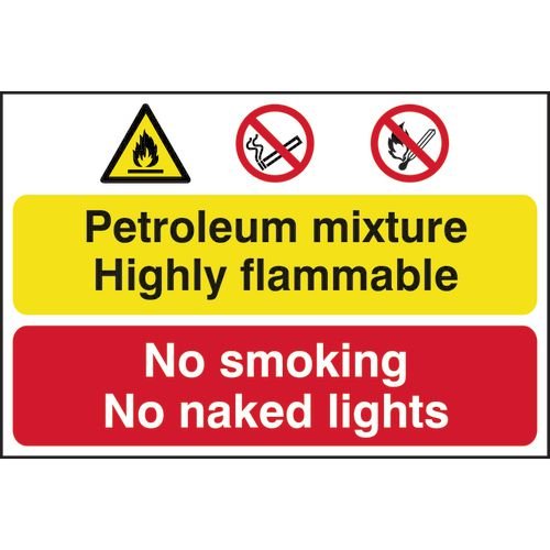 Petroleum Mixture / No Smoking - Pp (600 X 400mm)