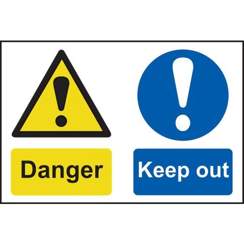 Danger Keep Out - Pp (600 X 400mm)