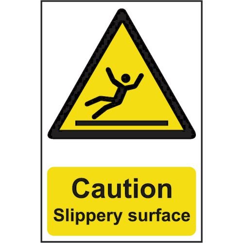 Caution Slippery Surface - Sapp (200 X 300mm)