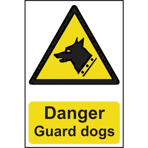 Danger Guard Dogs - Sapp (200 X 300mm)