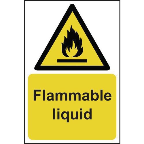 Flammable Liquid - Sav (200 X 300mm)