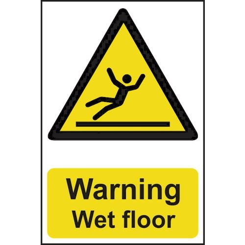 Warning Wet Floor - Sapp (200 X 300mm)