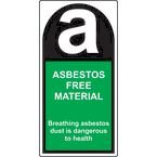 Asbestos Free Material(25 X 50 Mm, Roll of 500 Labels)