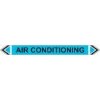 Flow Marker - Air Conditioning(light Blue - 5 Pack)