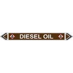 Flow Marker - Dieseloil (brown - 5 Pack)