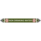 Flow Marker - Non Drinkingwater (green - 5 Pack)
