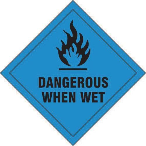 Dangerous When Wet - Sav Diamond (200 X 200mm)