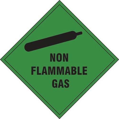 Non Flammable Gas - Sav (200 X 200mm)